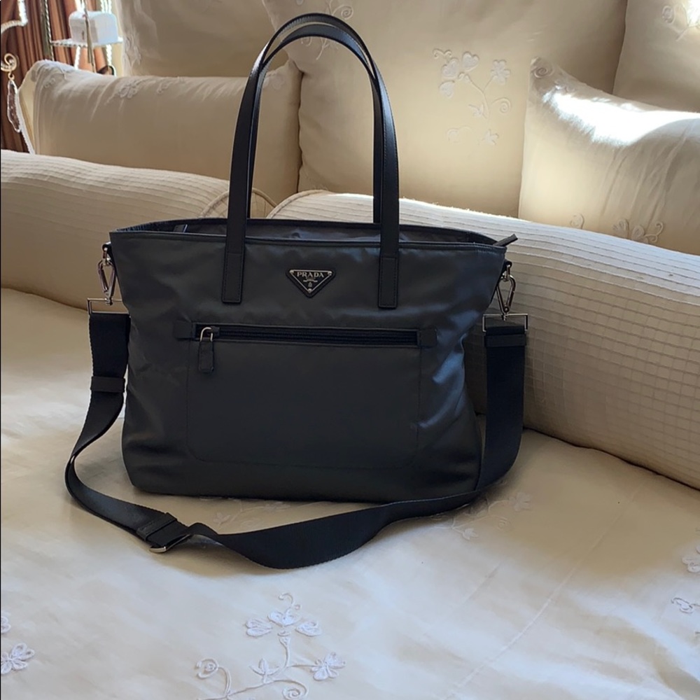 GREY PRADA AUTHENTIC HANDBAG